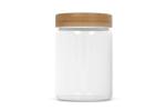 Kanister Glas & Bambus 900ml Transparent