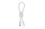 USB-C Keychain size Cable 60W White