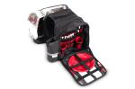 Double picnic bicycle pannier Black