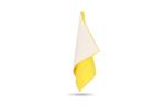 R-PET quick dry sports towel 40x80cm with pouch (200g/m²) sublimation Yellow