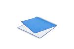 R-PET quick dry sports towel 40x80cm with pouch (200g/m²) sublimation Aztec blue