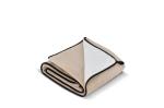 Vliesdecke 120×150 cm, 500 g/m² Korallenvlies, sublimationsdruckfähig. Beige