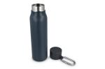 Carabiner matt finish Thermo bottle 600ml Convoy grey
