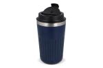 Recycled Stainless steel Thermo coffee to go 400ml Dark blue