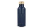 Recycled Stainless steel Thermo bottle 500ml Dark blue