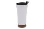 Double walled tumbler cork base 480ml 