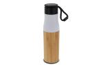 Isolierflasche Bambus mit Trageschlaufe 500ml 