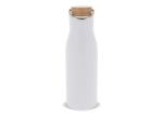 Isolier-Flasche mit Bambusdeckel, 500ml 