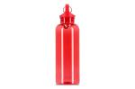 Noa water bottle R-PET 500 ml Transparent Transparent red
