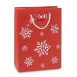 BOSSA MEDIUM Gift paper bag medium Red