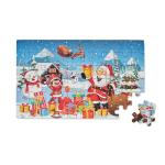 PAZURU Wooden Christmas puzzle Mixed