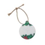 BAUSEED Seed paper Xmas ornament White