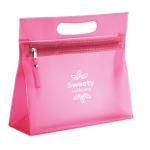 MOONLIGHT Transparent cosmetic pouch Fuchsia