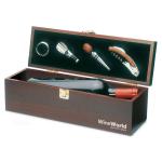 COSTIERES Wine set in wine box Timber