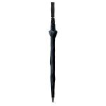 GRUSO Regenschirm mit Softgriff Schwarz