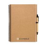 BLOQUERO PLUS Recyceltes Notizbuch Beige