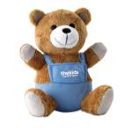 NICO Bear plush w/ advertising pants Aztec blue