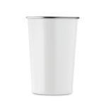 FJARD Becher recycelter Edelstahl Weiß