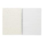 SEED RING A5 seed paper cover notebook White