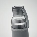 EBOR Flasche recyceltes Glas 500 ml Grau