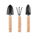 GRASS 3 garden tools  in RPET pouch Black