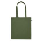 BENTE COLOUR Organic cotton shopping bag Green
