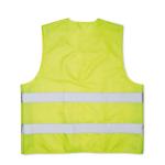 VISICOAT Knitted material waistcoat Yellow