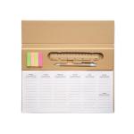 MEMWEEK 125-seitiger Wochenplaner Beige