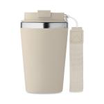 TOPAZ Doppelwandiger Trinkbecher 350 Beige