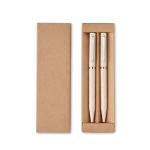 PEAT Wheat straw/ABS twist pen set Fawn