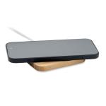 CHARGOO 15W wireless charger in bamboo Timber
