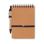 NOTIE Recyceltes Notizbuch-Set Braun
