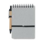 NOTIE Recyceltes Notizbuch-Set Grau