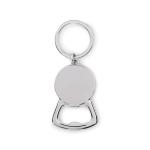 KEYPOP Recycled aluminium key ring Timber