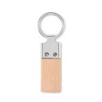 LLAVING Key ring with rubber wood Timber