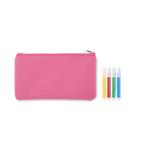 KIDDO Pencil case with markers Cream