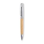 SIDEN Metal twist ball pen in tube Timber