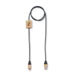 CABOO 60W Ladekabel Holz