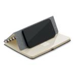 STRATA A5 notebook with phone holder Convoy grey