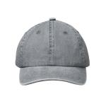 BEAU Baseball Kappe 6 Panels Grau