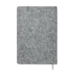 CORKBOOK DIN A5 Notizbuch RPET-Filz Grau