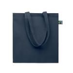 OSOLE++ COLOUR Shopping bag Fairtrade 180 gr Aztec blue