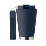 TOPIZ Doppelwandiger Becher 300 ml Marineblau