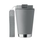 TOPIZ Doppelwandiger Becher 300 ml Steingrau