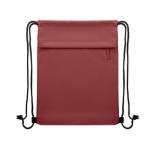 BANGKOK BAG Drawstring bag in 600D RPET Burgundy