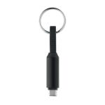 KEYSTO 60W charging cable keyring Black