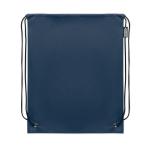DAFFY RPET Beutel mit Kordelzug Non Woven Blau