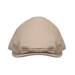 FLAT PEAK Newsboy-Kappe 235 g/m² Beige
