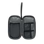 ALLTHERE Tech organiser pouch 600D RPET Black