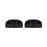 STABIL Kniebandage 2er-Set Schwarz